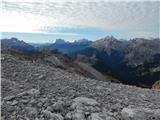 Rifugio Pederü - Piccola Croda Rossa / Kleine Gaisl